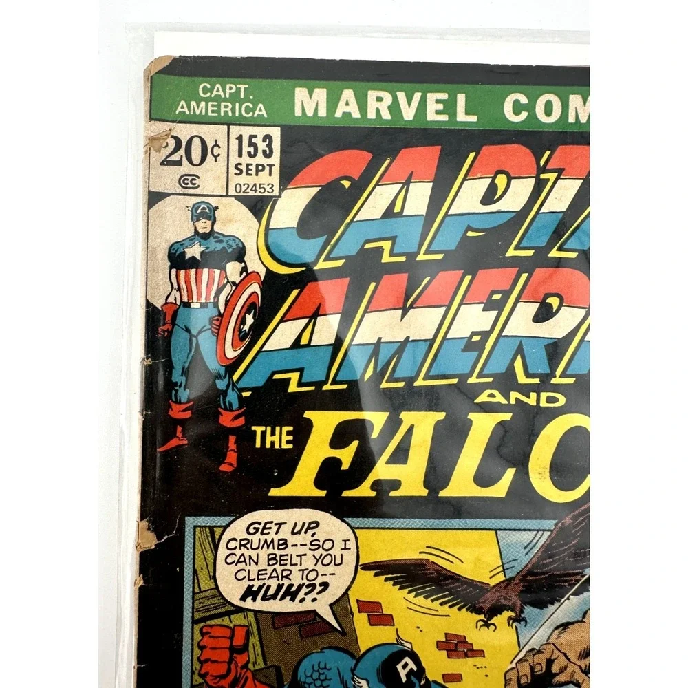 Captain America #153 &‎ #251 Lot Marvel Comics 1972–1980 Hero or Hoax! VG/FN